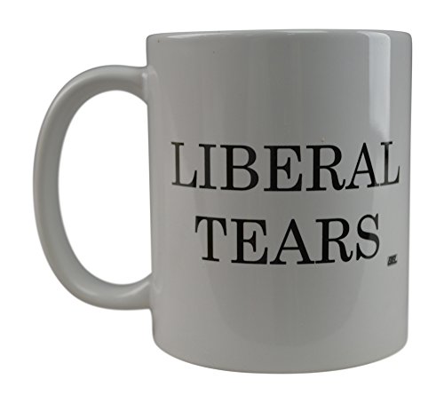 Product Cover Rogue River Funny Coffee Mug Liberal Tears Political Novelty Cup Great Gift Idea For Republicans or Conservatives