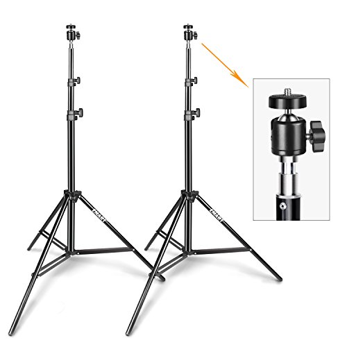 Product Cover Emart 6.2ft VR Gaming Stand with Adjustable Vive Mini Ball Head for Video, HTC Vive VR, Portrait, Product Photography, etc. (2 Pack)