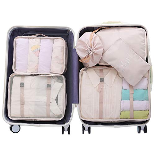Product Cover OEE 6 pcs Luggage Packing Organizers Packing Cubes Set for Travel