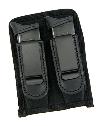Product Cover HOLSTERMART USA CEBECI IWB Inside Pants CONCEALMENT Double Magazine Holder Carrier Pouch (Single and Double Stack) for 22 25 32 380 9mm 40mm 45mm