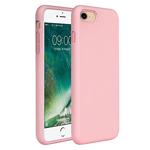 Product Cover iPhone 8 Silicone Case, iPhone 7 Silicone Case Miracase Liquid Silicone Gel Rubber Case Full Body Protection Shockproof Cover Case Drop Protection for Apple iPhone 7/ iPhone 8(4.7
