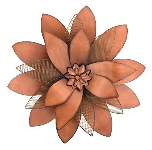 Product Cover Regal Art & Gift 11835 Copper Flower Decorative Wall Art