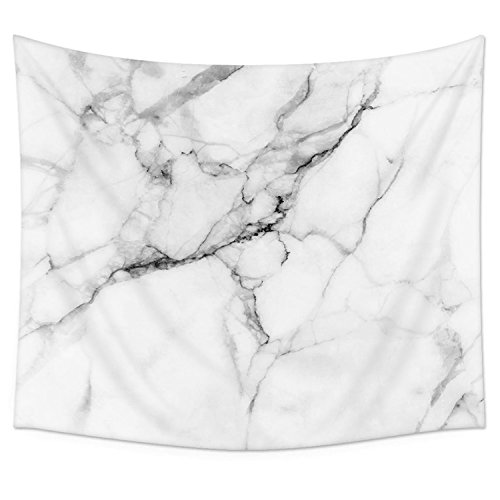Product Cover Yinhua Marble Tapestry Wall Tapestry Wall Hanging Tapestries for Bedroom Living Room Dorm Handicrafts Beach Cover Up Curtain Home Decor Tapestries Bedspread(59.1''×82.7'', Marble)