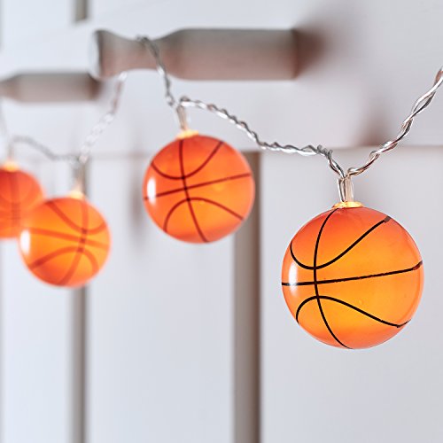 Product Cover 10 Basketball Battery Operated Indoor LED Fairy String Lights