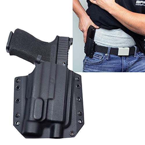 Product Cover Bravo Concealment: Glock 19 (Gen 5) TLR-1 HL OWB BCA Light Bearing Gun Holster