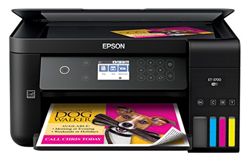 Product Cover Epson Expression ET-3700 EcoTank Wireless Color All-in-One Supertank Printer with Scanner, Copier and Ethernet