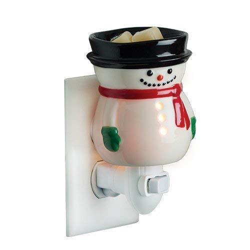 Product Cover CANDLE WARMERS ETC Pluggable Fragrance Warmer- Decorative Plug-in for Warming Scented Candle Wax Melts and Tarts or Essential Oils, Frosty