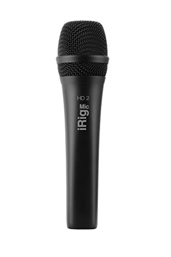 Product Cover IK Multimedia iRig Mic HD 2 high-definition handheld digital microphone for iPhone, iPad, Mac and PC - IP-IRIG-MICHD2-IN
