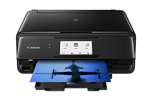 Product Cover Canon TS8120 Wireless All-In-One Printer with Scanner and Copier: Mobile and Tablet Printing, with Airprint(TM) and Google Cloud Print compatible, Black