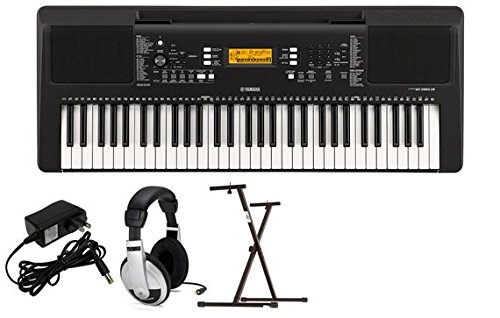 Product Cover Yamaha PSRE363 Premium Keyboard Package with YXKS Stand