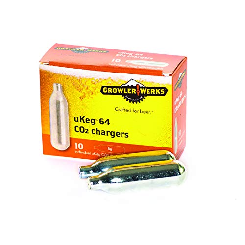Product Cover GrowlerWerks uKeg 64 CO2 Chargers 8g, Box of 10