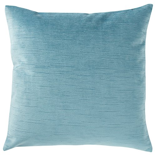 Product Cover Stone & Beam Striated Velvet Linen-Look Decorative Throw Pillow, 17