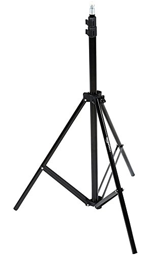 Product Cover AmazonBasics Aluminum Light Photography Tripod Stand with Case - 2.8 - 6.7 Feet, Black