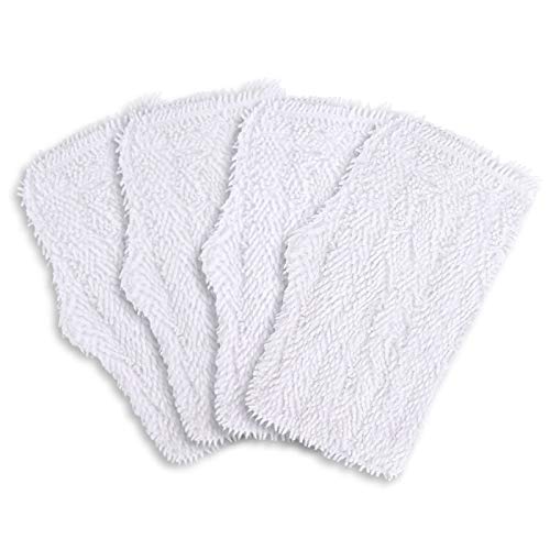 Product Cover Aunifun 4 Pack Washable Cleaning Pads for Shark Steam & Spray Mop SK410, SK460, SK115, SK140, SK141, SK435CO, S3101, S3102, S3250, S3251