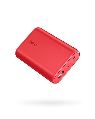Product Cover Anker PowerCore 10000, One of The Smallest and Lightest 10000mAh External Batteries, Ultra-Compact, High-Speed Charging Technology Power Bank for iPhone, Samsung Galaxy and More