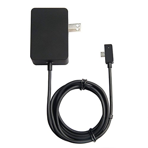 Product Cover Surface 3 Charger 13W 5.2V 2.5A AC Power Adapter Charger Cord Replacement for Microsoft Surface 3, Model 1623 1624 1645 Tablet with USB Charging Port 4.9Ft Cable-1.5m