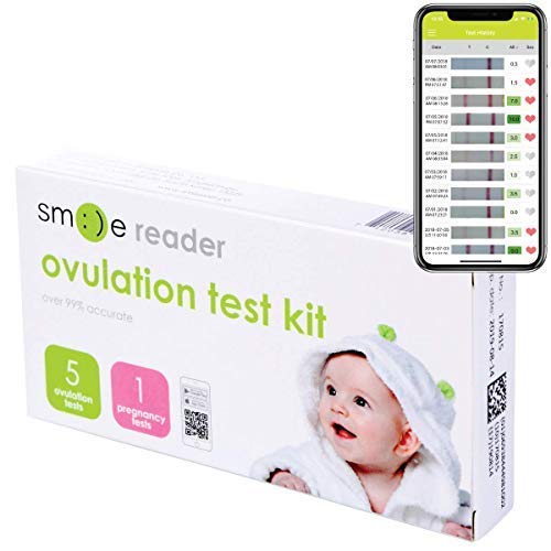 Product Cover SmileReader Ovulation Test Strips with Fertility Tracking App (5 LH + 1 hCG)