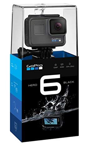 Product Cover GoPro HERO6 Black - Waterproof Digital Action Camera for Travel with Touch Screen 4K HD Video 12MP Photos