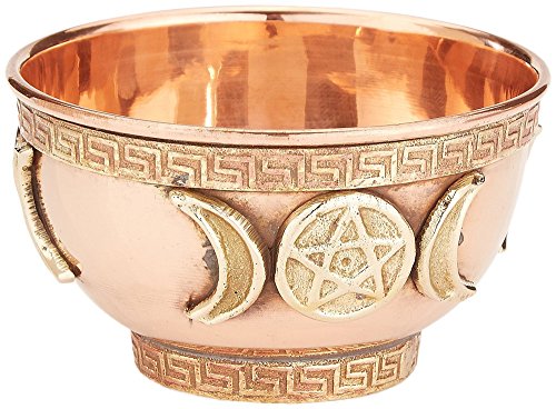 Product Cover New Age Imports, Inc. bo, Triple Moon Pentacle Copper 3