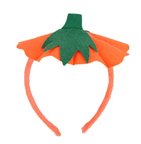Product Cover primerry Halloween Costume Performance Pumpkin Head Buckle Headband for Adult Children