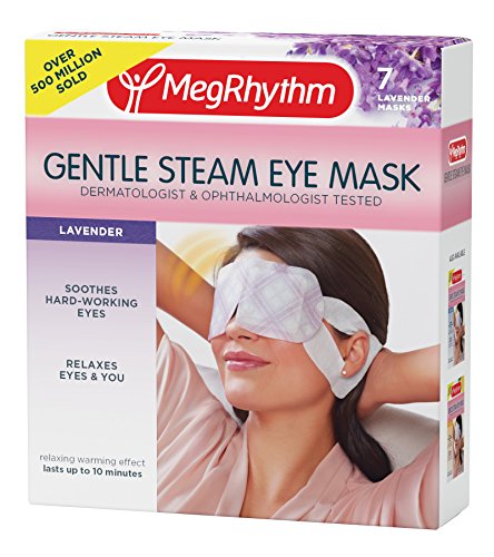 Product Cover MegRhythm Gentle Steam Eye Mask, Lavender, 7 Count
