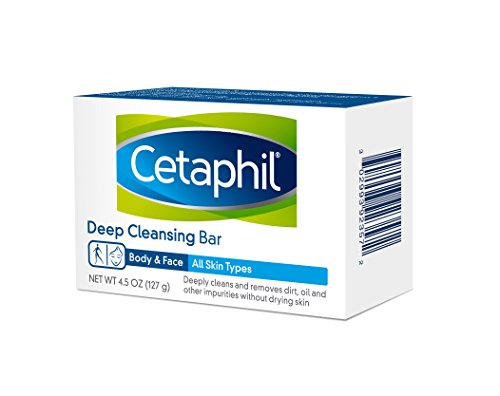 Product Cover Cetaphil Deep Cleansing Face & Body Bar for All Skin Types (Pack of 6)