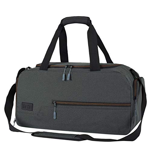 Product Cover MarsBro Water Resistant Sports Gym Travel Weekender Duffel Bag with Shoe Compartment Black