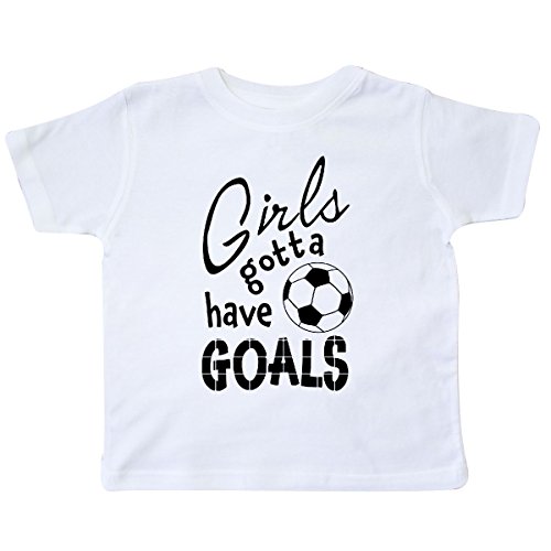 Product Cover inktastic Girls Gotta Have Goals- Soccer Toddler T-Shirt