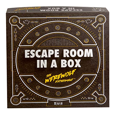 Product Cover Escape Room in a Box: The Werewolf Experiment, Board Game for Adults and Kids 13+