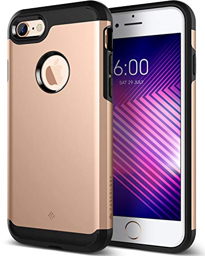 Product Cover Caseology Legion for Apple iPhone 8 Case (2017) - Reinforced Protection - Copper Gold