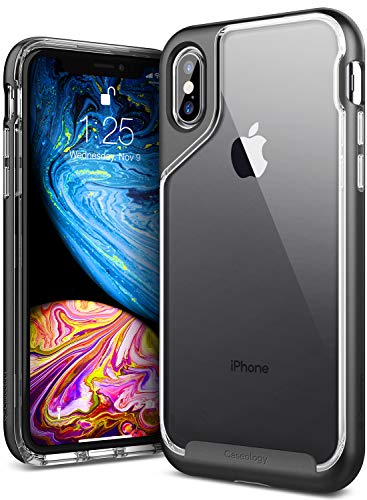 Product Cover Caseology Skyfall for Apple iPhone Xs Case (2018) and iPhone X Case (2017) - Soft Stone