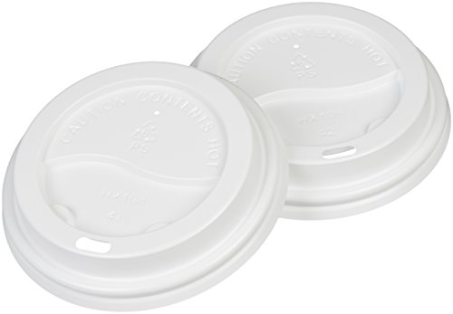 Product Cover AmazonBasics Cup Lid for  Paper Cups, 500-Count