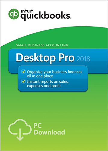 Product Cover QuickBooks Desktop Pro 2018 [PC Online Code] [OLD VERSION]