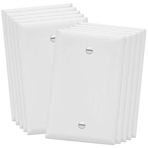 Product Cover ENERLITES Blank Device Wall Plate, Jumbo 1-Gang 4.88