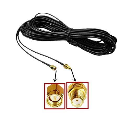 Product Cover StyleZ 3M 10FT WiFi Antenna Extension Cable SMA Male to SMA Female RF Connector Adapter RG174