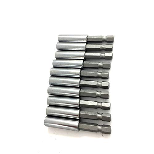 Product Cover PANOVO (10pc) Power Nuts Driver Drill Bits Tools Set Metric Socket Wrench Screw 1/4'' Driver Hex Shank,Magnetic Extension Socket Drill Bit Holder 1/4