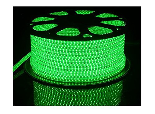 Product Cover Improvhome Water Proof 20 Meter LED SMD Pipe (Strip Llight,Cove Light) Rope Light Color: Green with Adapter