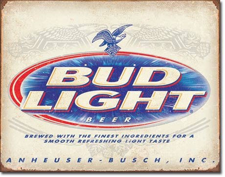 Product Cover New Bud Light Budweiser Beer 16