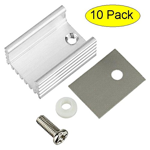Product Cover Tech Express 10 Pcs Complete TO-220 Heatsink Kit