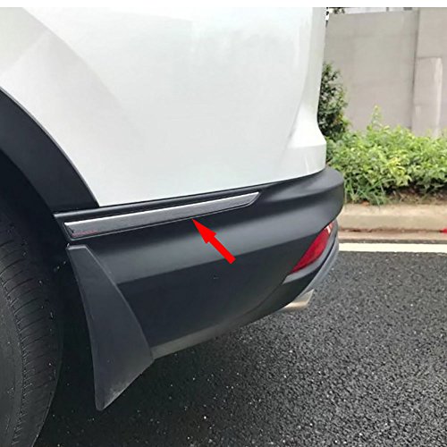 Product Cover Beautost For Honda 2017 2018 2019 CR-V CRV Rear Bumper Back Corner Protection Cover Trim Stainless Steel