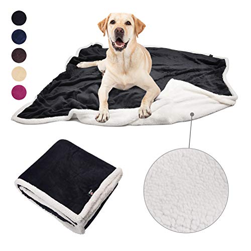 Product Cover Large Dog Blanket,Super Soft Warm Sherpa Fleece Plush Dog Blankets and Throws for Small Medium Large Dogs Puppy Doggy Pet Cats