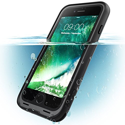 Product Cover i-Blason Case for iPhone 7 2016 / iPhone 8 2017 Release, [Aegis] Waterproof Full-body Rugged Case with Built-in Screen Protector (Black)