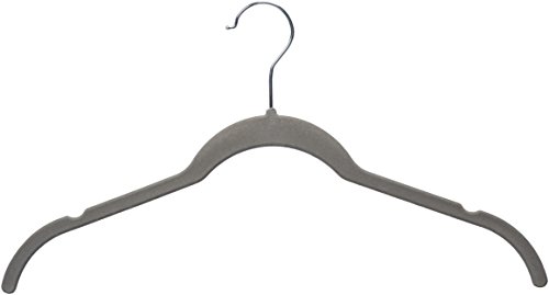 Product Cover AmazonBasics Velvet Shirt Dress Clothes Hangers, 30-Pack, Gray