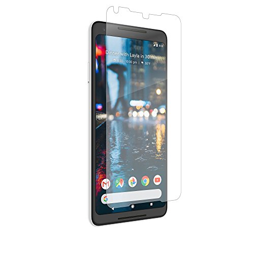 Product Cover Zagg -Invisible Shield HD Wet Film Screen Protector -Google 2 XL -Advanced Clarity -Reduced Scratch Protection - Clear