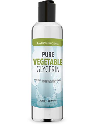 Product Cover Vegetable Glycerin (16 oz.) by Pure Organic Ingredients, Food & USP Pharmaceutical Grade, Kosher, Vegan, Hypoallergenic Moisturizer And Skin Cleanser