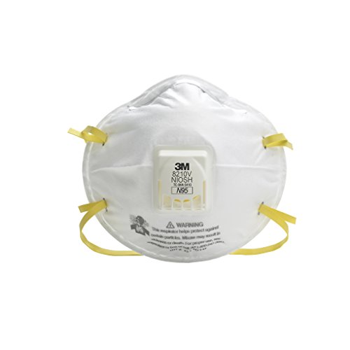 Product Cover 3M(TM) Particulate Respirator 8210V, N95 Respiratory Protection 10/Box