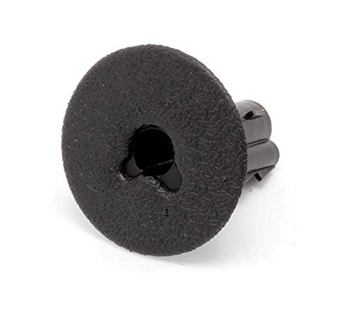 Product Cover THE CIMPLE CO - Single Feed Thru Bushing - (Black) RG6 Feed Through Bushing (Grommet) Replaces Wallplates (Wall Plates) for Coax Coaxial Cable, Network Cable, CCTV - Indoor/Outdoor Rated - 10 Pack