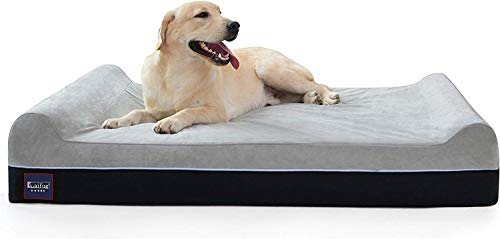 Product Cover Laifug Orthopedic Memory Foam Extra Large Dog Bed Pillow(50
