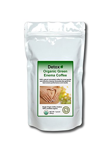 Product Cover Detox Organic Green Enema Coffee (1 pound) - Germany's No.1 for therapy (Gerson), weight loss, detox and cleansing