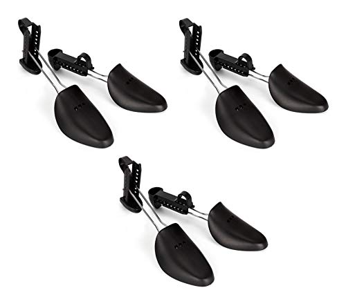 Product Cover SHOESHINE Women's Plastic Shoe Trees - Pack of 3 Pairs Adjustable Shoe Shaper for Ladies Footwear